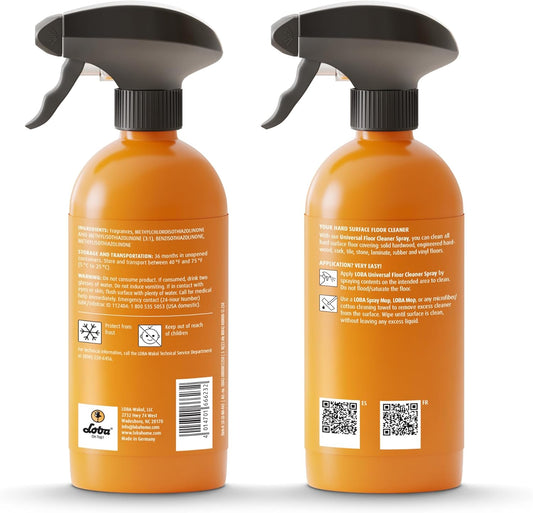 LOBA Universal Floor Cleaner Spray, 16 fl. oz. - 2 pack