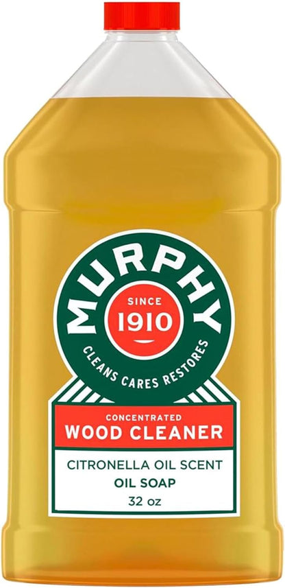 Murphy's Oil Soap Liquid Wood Cleaner, 32 Ounce