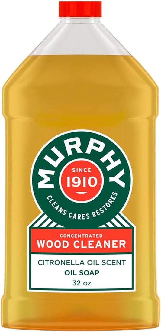Murphy's Oil Soap Liquid Wood Cleaner, 32 Ounce
