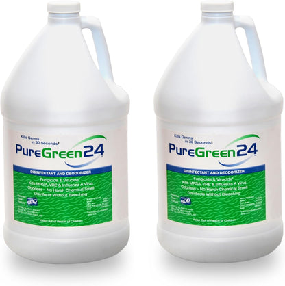 Safe & Effective Disinfectant. Kills Deadly Germs including RSV COVID-19 Norovirus MRSA Staph 2026 flu Bird flu Contains no toxic chemicals odorless child & pet safe 1 4oz spray bottle