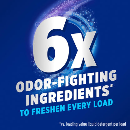OxiClean Odor Blasters Fabric Rinse, 4-in-1 Clean Rinse Formula, Laundry Additive and Odor Eliminator for Sweat and Musty Odors, Sparkling Fresh Scent, 50 fl oz