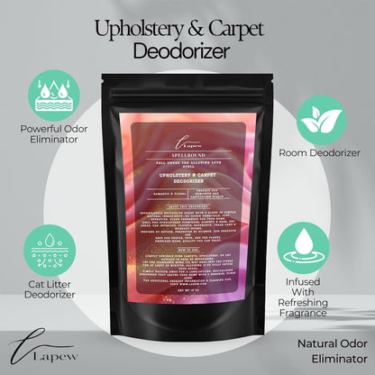 Lapew Black Sea Scented Cleaning Bundle | Carpet Deodorizer Powder (16 oz) & Mop Soap Concentrate (36 oz) | Pet-Friendly Odor Eliminator - Colors A