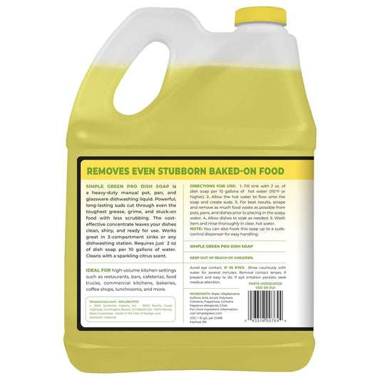 Simple Green Pro Dish Soap 1 Gal