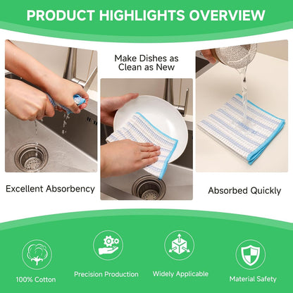 Forggon12 Pcs New Upgrade 3-Layer Metal Dish Cloth, No Scratches and No Odor, Multipurpose Wire Dishwashing Rag for Wet and Dry, Kitchen Cleaning DishRags,Sinks,Dishes,Stove Top, Dimensions(7.08X8.86)