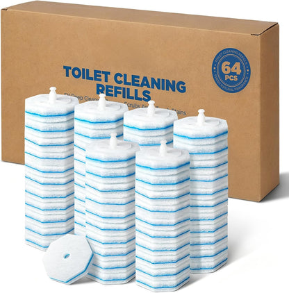 36 Count Toilet Wand Refills For Clorox Toilet Wand, 5X Cleaning Power Toilets Bowl Cleaners With Exclusive Formula, High-Density Disposable Toilets Brush Scrubber - No Falling Apart, Fresh Fragrance