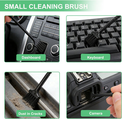 Crevice Cleaning Brush,Hard Bristle Grout Scrub Brushes Tool,Straw Cleaner Brush,Multifunctional Gap Cleaning Supplies Home Essentials for Household Use,Kitchen,Window,Bathroom,Corners(12PCS)