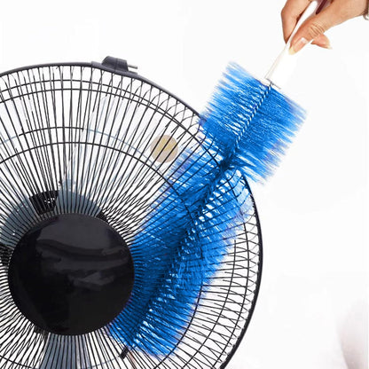 Fan Cleaner Brush，Fan Brush Cobweb Duster Microfiber Duster Ideal for Ceiling Duster, Air Vents, Curtains，Fan Cleaner for Box Fan（2PCS）