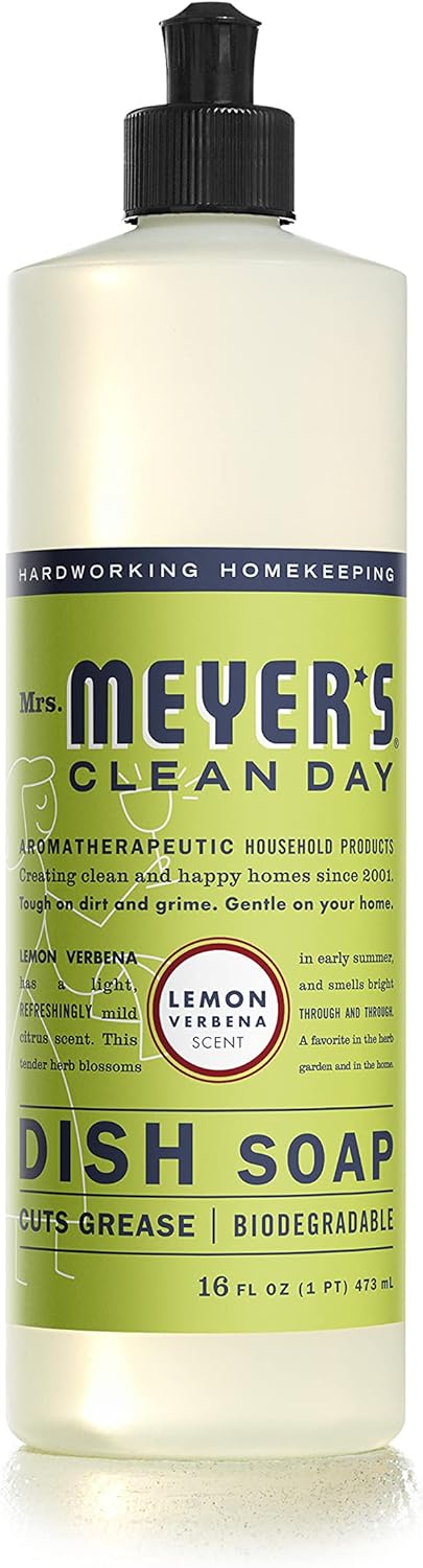 MRS. MEYER'S CLEAN DAY Multi-Surface Everyday Cleaner, Rose Scent, 16 Fl Oz Bottle