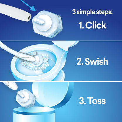 Clorox ToiletWand Disinfecting Refills, Disposable Wand Heads, 30 Count (Package May Vary)