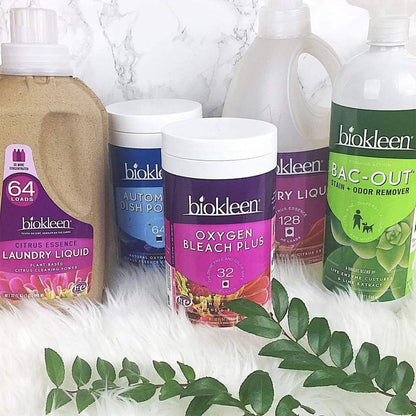 Biokleen Bac-Out Bathroom Cleaner - 32 Ounce -Eco-Friendly, Non-Toxic, Plant-Based, No Artificial Fragrance, Colors or Preservatives
