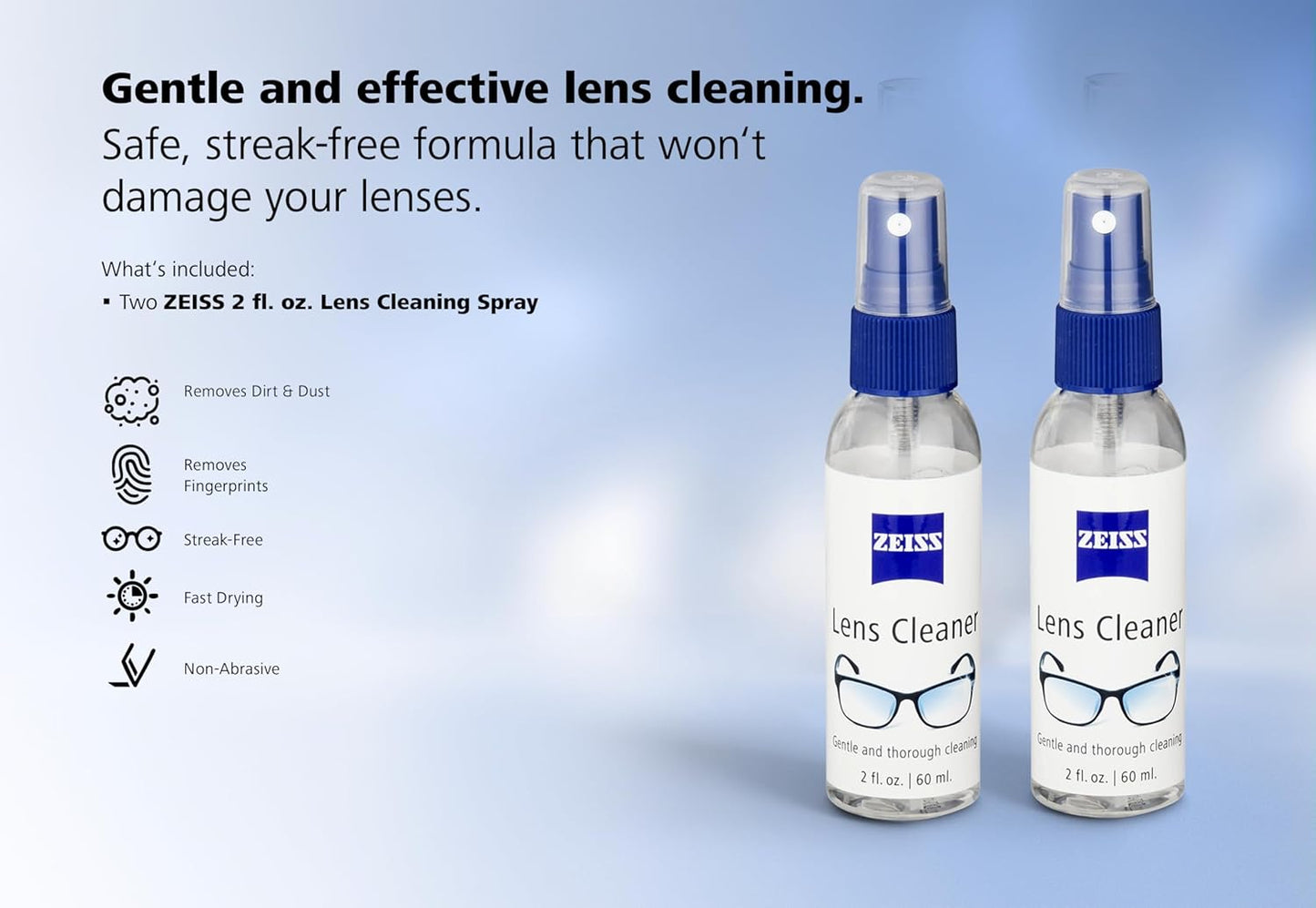 ZEISS Lens Cleaning Spray 2oz - Pack of 2