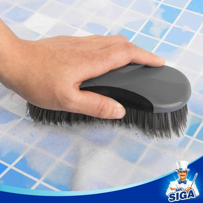 MR.SIGA Multi Purpose Heavy Duty Scrub Brush - Pack of 2