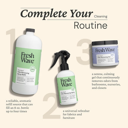 Fresh Wave Original Scent Odor Eliminator Spray & Air Freshener Refill, 32 fl. oz.