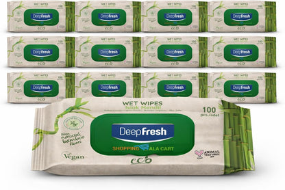 ShoppingAlaCart Multi-Purpose Cleaning Wipes for Home and Office, 100 Count Per Pack, Pop-Top, Resealable, 6-Pack (600 Total Wipes)
