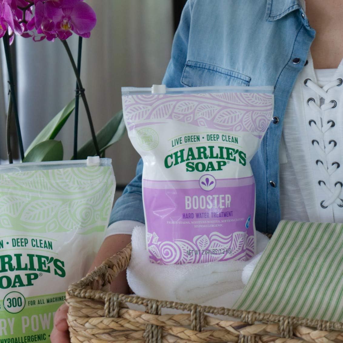 Charlie's Soap - Laundry Booster and Hard Water Treatment (6-Pack)