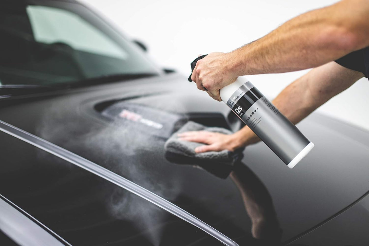 KOCHCHEMIE Quick & Shine Allround Finish Spray - Cleans, Maintains, and Preserves All Smooth and Painted Surfaces; Ideal for Quick Finishing and Showroom Exhibition Use (500 milliliters)