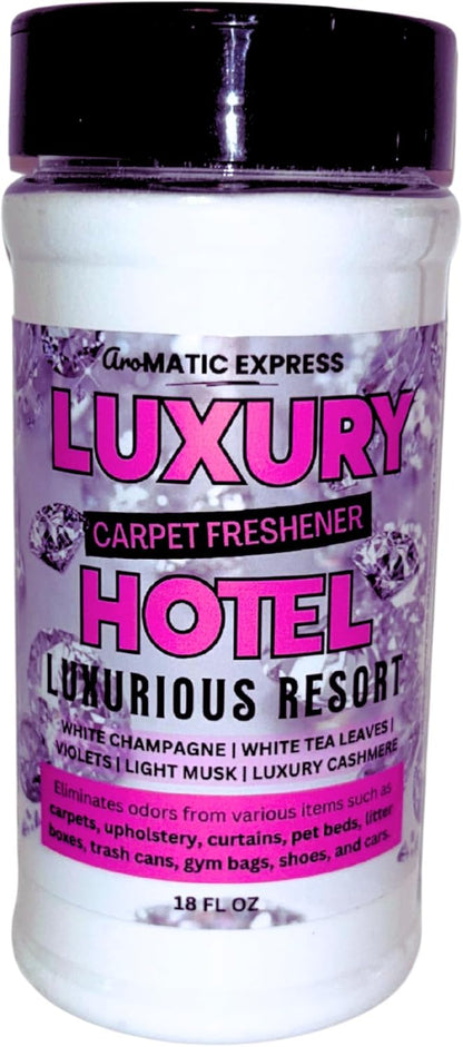 18oz Luxury Hotel Strong Scented Carpet Freshener | Odor Eliminator | Pet Odor Deodorizing Powder | Upholstery Odor Powder | Birthday Gift | New Home Gift