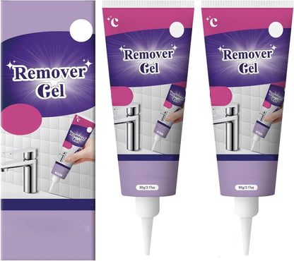 Stain Remover Gel for Tile and Grout - Thick Gel for Vertical Surfaces in Bathroom & Kitchen - Removes Soap Scum and Dirt (1PCS)