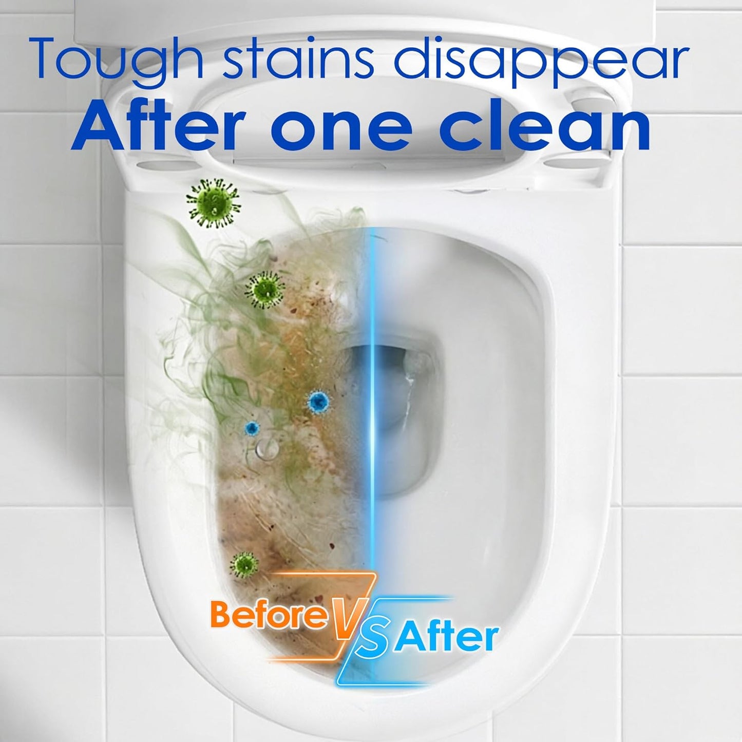 Disposable Toilet Brush with 30 Refills - Toilet Cleaning Supplies,Toilet Wand Kit with 30 High-Performance Refills,Wall Mounted Toilet Brush Holder Set for Deep Cleaning,Hygienic Bathroom Maintenance