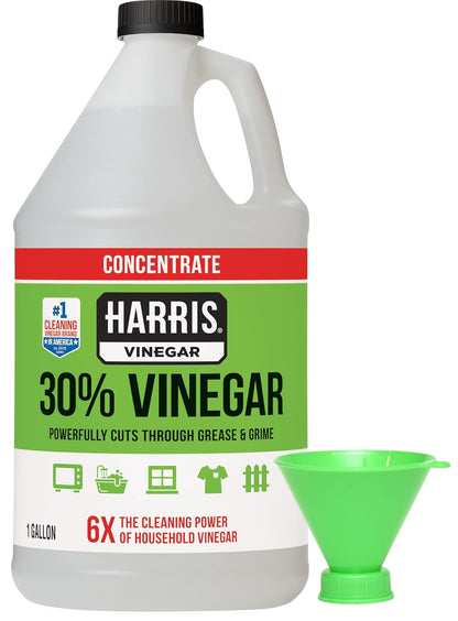 Harris 30% Vinegar Concentrated Extra Strength — All Purpose Cleaner for Home, Garden & Patio