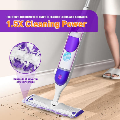 Power Mop Pads Refills for Swiffer PowerMop Multi-Surface Mopping Pad Disposable Replacement Mop Pads Compatible with Swiffer PowerMop,Safe on All Finished Floors,18 Count