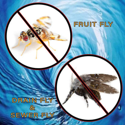 Fruit Fly & Drain Fly Killer - Commercial Gel Treatment – Eliminates Fly & Gnat Infestations - 1 Gallon