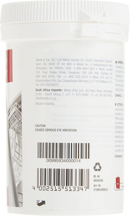 Miele DishClean Dishwasher Cleaner, Care Product for the Optimal Functioning of Dishwashers, Removing Odors and Limescale Deposits, 5.6 oz