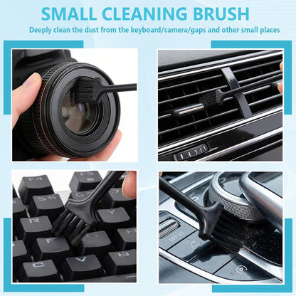 15PCS Crevice Cleaning Brush Set, Hard Bristle Grout Scrub Brushes, Multifunctional Gap Detail Cleaning Tools for Bathroom, Kitchen, Window Sill, Tile Corners & Household Deep Cleaning
