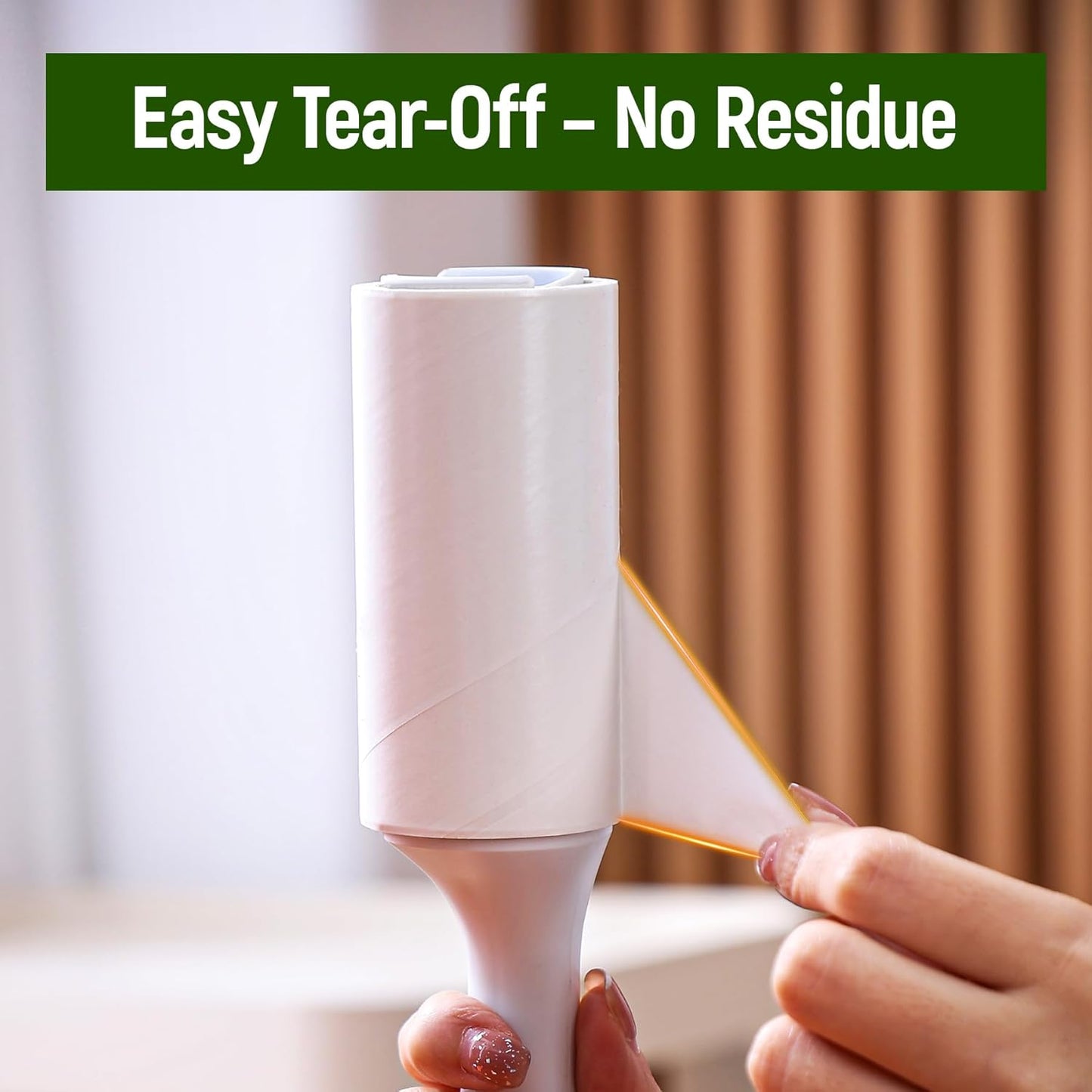 Extra Sticky Lint Roller for Pet Hair, 600 Sheets with 2 Reinforced Handles, Heavy Duty Lint Roller for Clothes, Couch, Furniture & Car