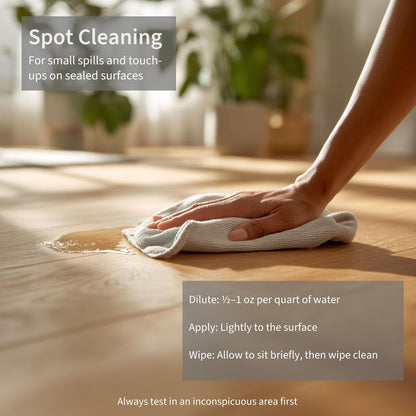 Lapew Baccarat Scented Mop Soap - Luxury Floor Cleaner Concentrate for Mopping Tile, Laminate, Vinyl & Hardwood | Streak-Free, Low-Foam | 36 oz - Colors B