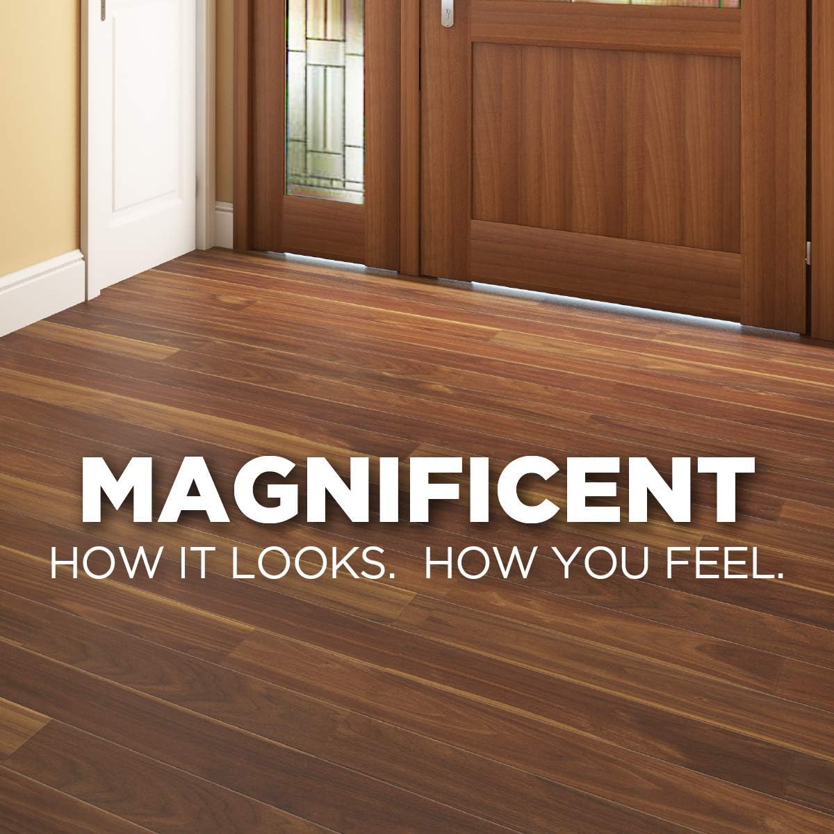 Weiman Wood Floor Polish and Restorer - 32 Ounce - High-Traffic Hardwood Floor, Natural Shine, Removes Scratches, Leaves Protective Layer, Packaging May Vary