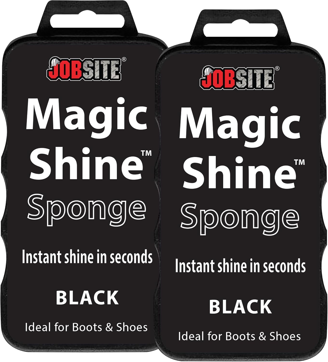 JobSite Instant Express Leather Boot & Shoe Shine Sponge - Neutral