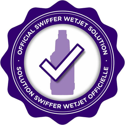 Swiffer WetJet Multi-Purpose and Hardwood Liquid Floor Cleaner Solution Refill, with Gain Scent, 42.2 fl oz each, (Pack of 2)