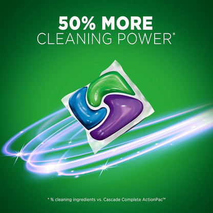 Cascade Platinum Dishwasher Pods, Dish Detergent ActionPacs, Fresh, 75 Count