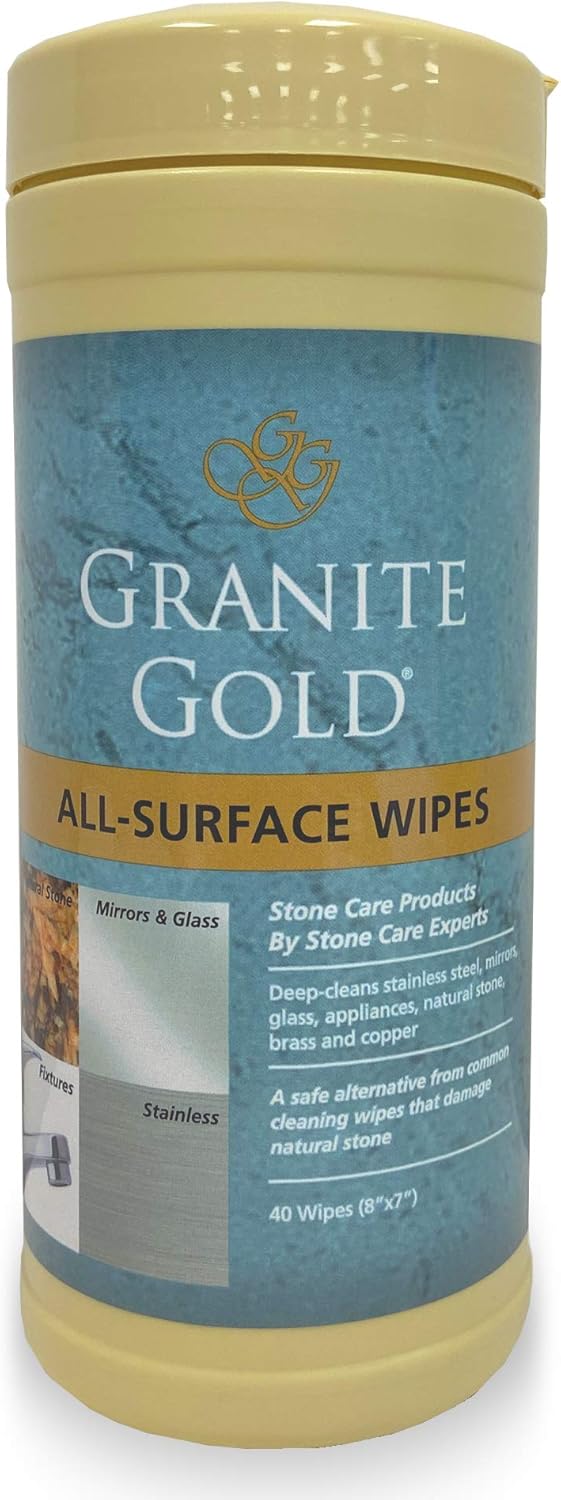Granite Gold All-Surface Cleaner Spray, Household Cleaning For Stainless Steel, Glass, Quartz, Marble Surfaces, 24 Fl Oz, 1 Count