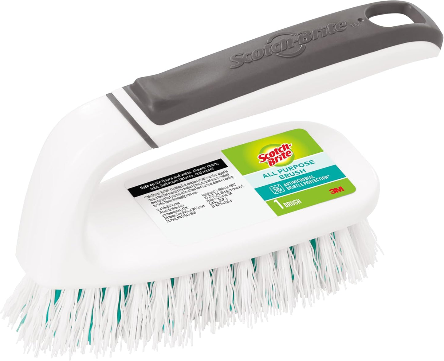 Scotch-Brite Deep Clean Brush, For Tile Floors and Walls, Shower Doors, Tubs, and More