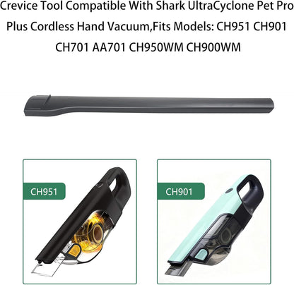 Crevice Tool for Shark CH951 CH901 CH701 AA701 CH950WM CH900WM UltraCyclone Pet Pro Plus Cordless Hand Vacuum