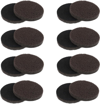 16pcs Kitchen Pads Power Scrubber Pads Set Electric Scrubber Replacement Scouring Pads fit for Dremel Versa Scouring Pads,Green