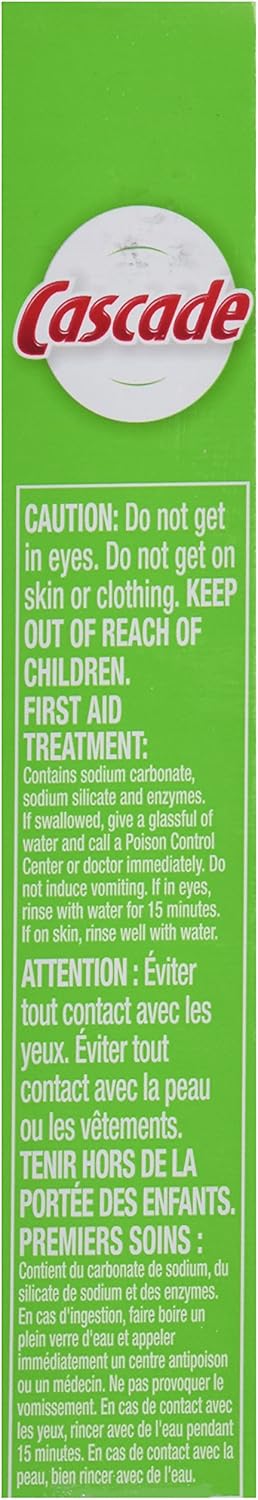 Cascade Dishwasher Detergent - Powder - 60 Oz (3.75 Lb) - 1/ Each - White