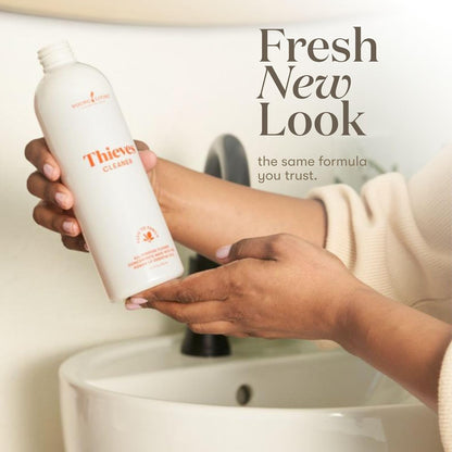 Thieves Household Cleaner | 14.4 oz | Plant-Based Multi-Surface Solution Infused with Essential Oils | Dilute for Floors, Carpets, Glass, Counters, Appliances, and General Home Cleaning