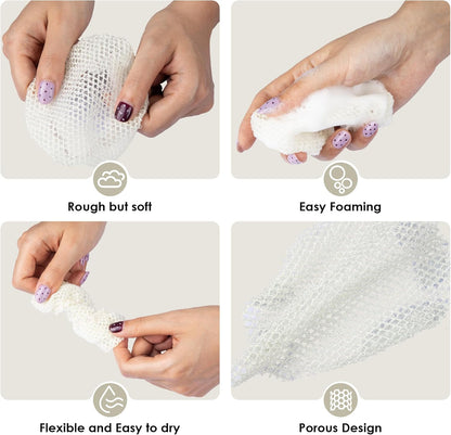 INNERNEED Food-Grade Soft Silicone Body Scrubber Shower Brush Handheld Cleansing Skin Brush, Gentle Exfoliating and Lather Well (Black)