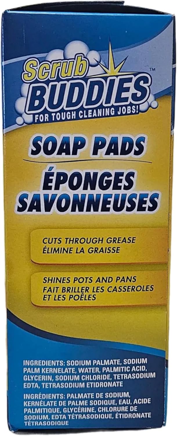 Bathtub Cleaning Soap Pads, 10 Count, Blue
