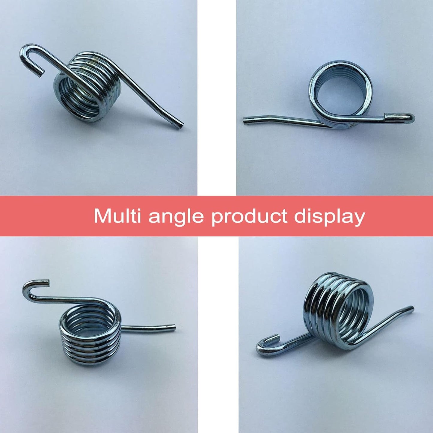 2 Pack Water Press Spring Replacement for Commercial Mop Bucket Side-Press Wringer Torsion Springs for Combo on Wheels Heavy Duty Business Floor Cleaning Mopping Buckets Accessories