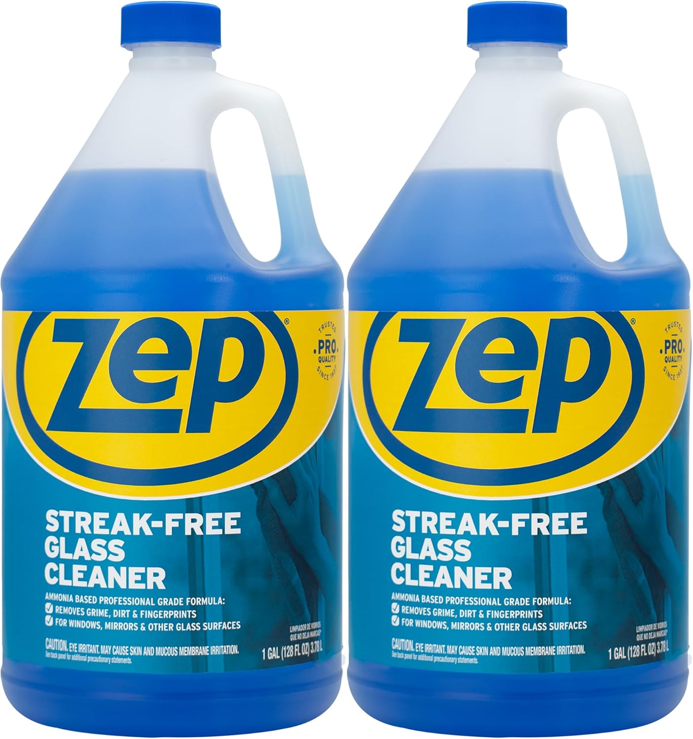 Zep, ZU1120128, Streak-Free Glass Cleaner, 128 ounce