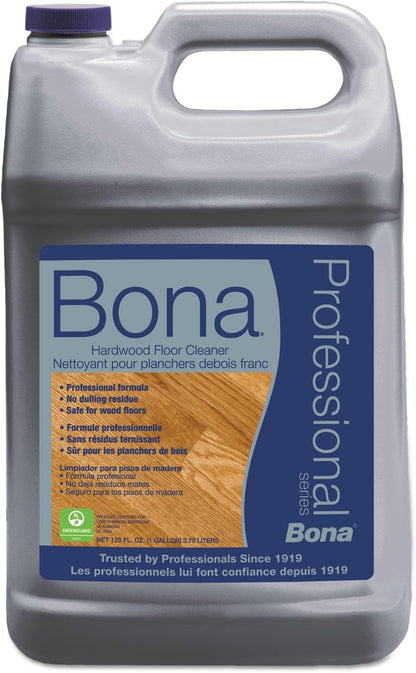 Bona® Hardwood Floor Cleaner Refill, 128 Fl Oz (Pack of 2)