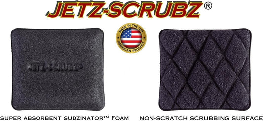 Jetz-Scrubz Original Magic Scrubz Scrubber Sponge Rectangle (6-Pack)