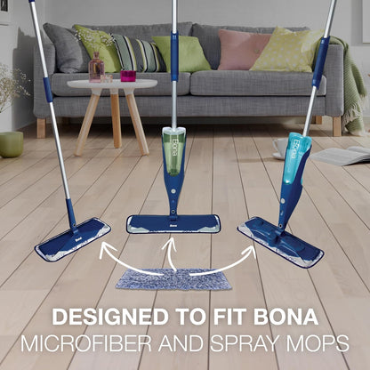3 Pack Bona Dusting Pad | Designed on Hardwood, Stone, Tile and Laminated Floors | 4" W x 15" L…