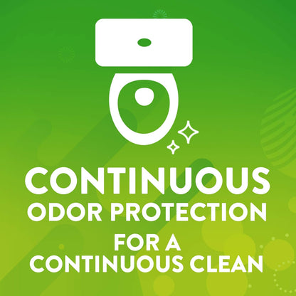 Scrubbing Bubbles Continuous Clean Toilet Drop-Ins, Automatic Blue Toilet Bowl Cleaner, Septic-Safe Tank Tablets Remove Hard Water Minerals & Limescale, Stain & Smell Protection, 3 Count (Pack of 1)
