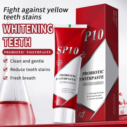 SP-10 Probiotic Toothpaste, SP-10 Ultra Whitening Deep Cleaning Care (2pcs)
