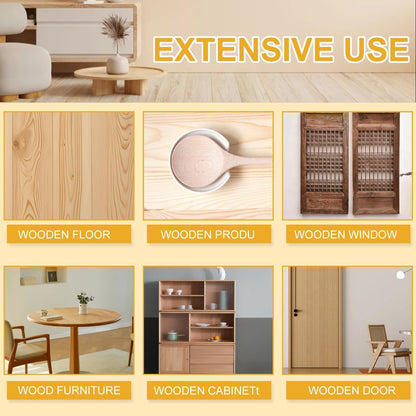 VOYOCUGE 2PCS Natural Beeswax Care Spray & Restorer, Natural Beeswax Spray For Wood, For Living Room, Kitchen, Furnishings and Wooden Floors